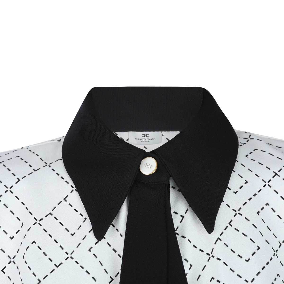 WHITE AND BLACK SHIRT