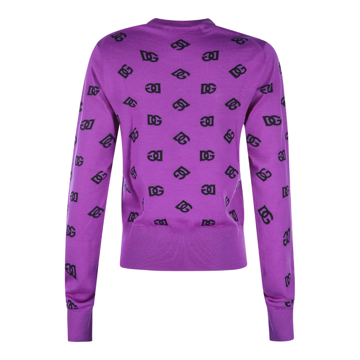 PURPLE WOOL KNITWEAR