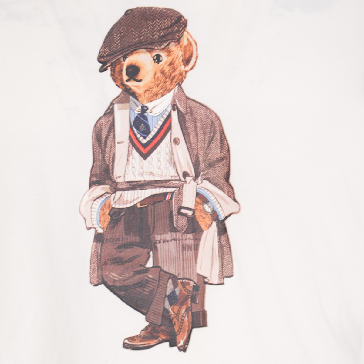 WHITE COTTON T-SHIRT