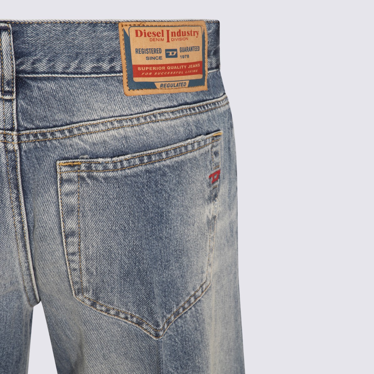 BLUE COTTON AKEMI DENIM JEANS