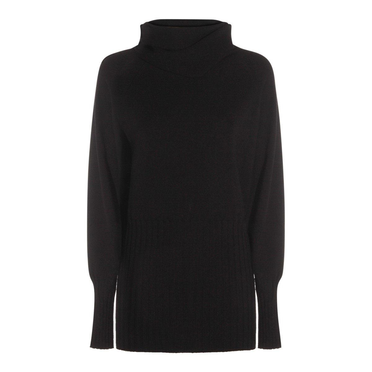 BLACK CASHMERE KNITWEAR