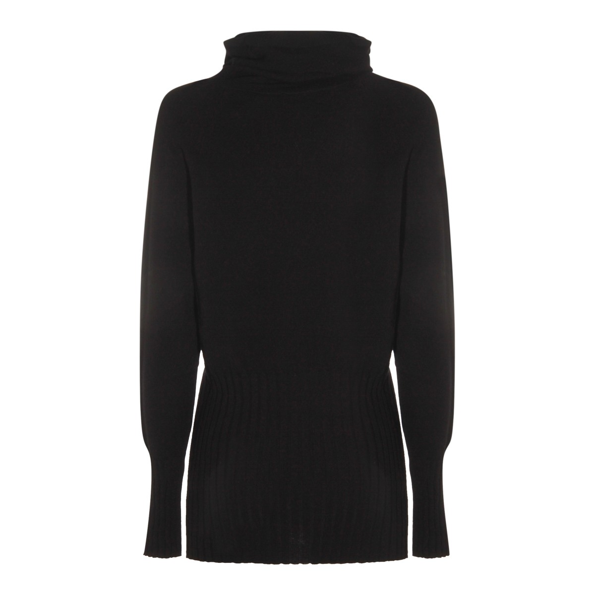 BLACK CASHMERE KNITWEAR