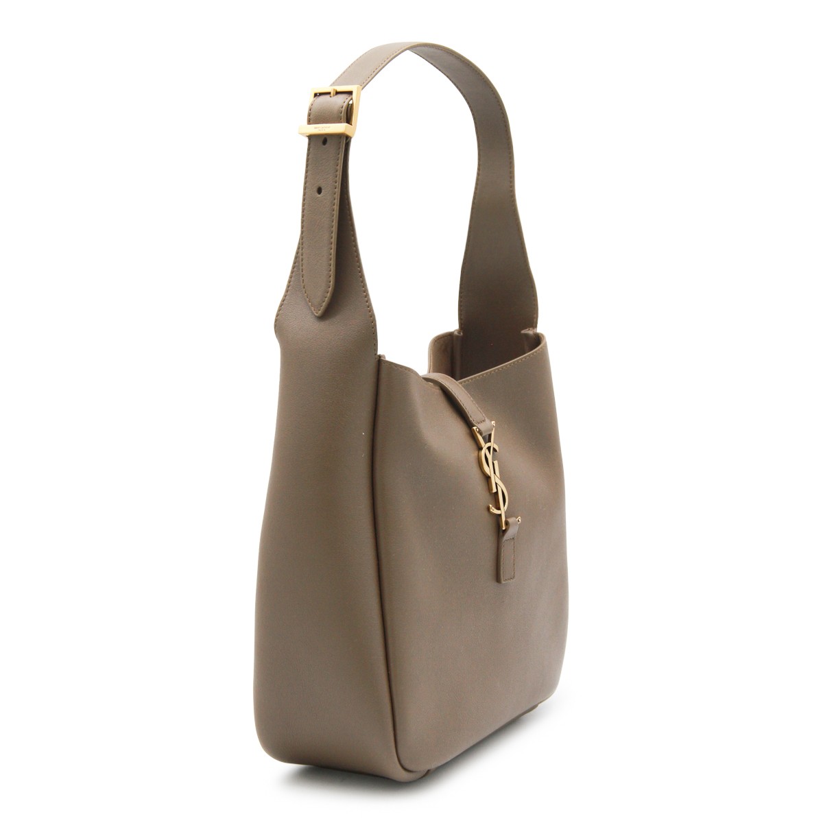 BROWN LEATHER 5 A 7 SMALL TOTES