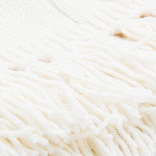 CREAM WOOL SCARF