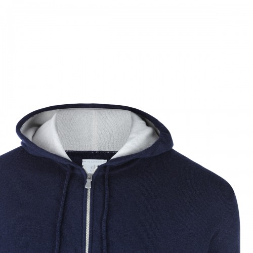 BLUE CASHMERE KNITWEAR