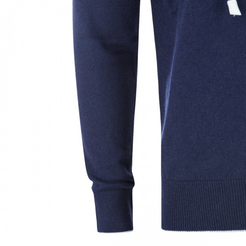 BLUE CASHMERE KNITWEAR