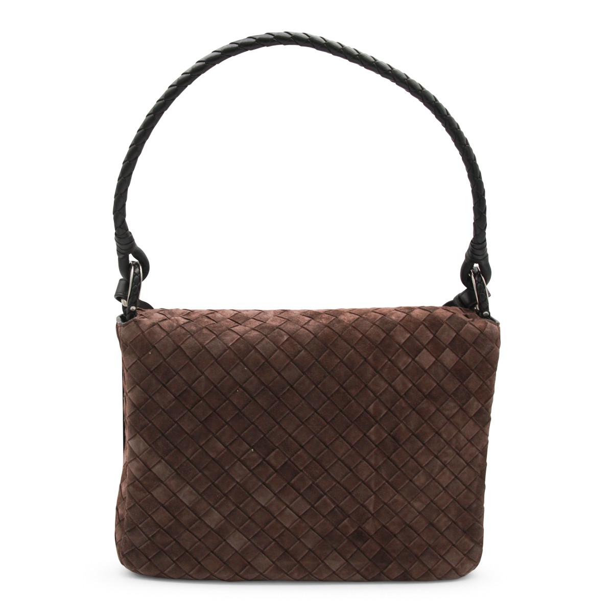 BROWN LEATHER SWING BAG