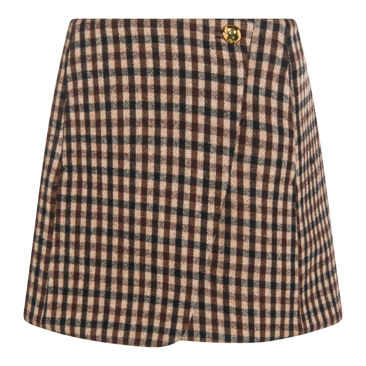 BROWN SKIRT