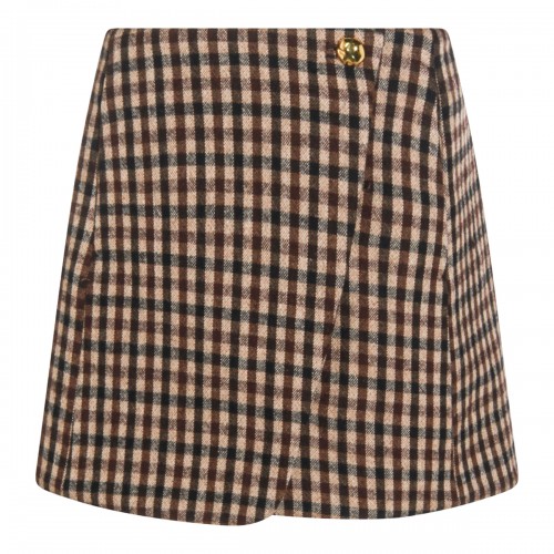 BROWN SKIRT