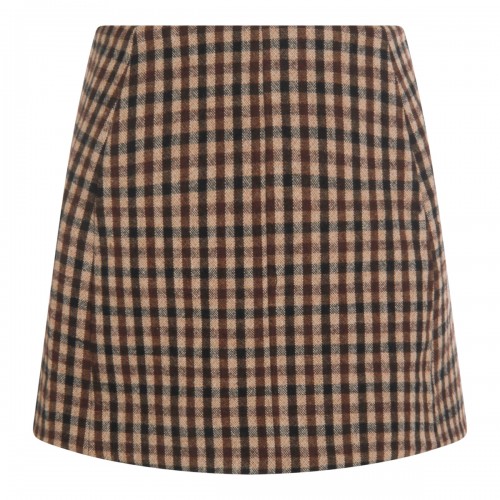 BROWN SKIRT