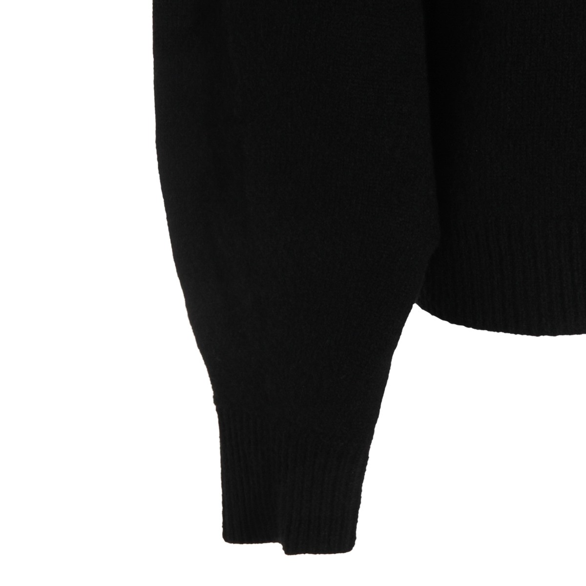 BLACK COTTON KNITWEAR