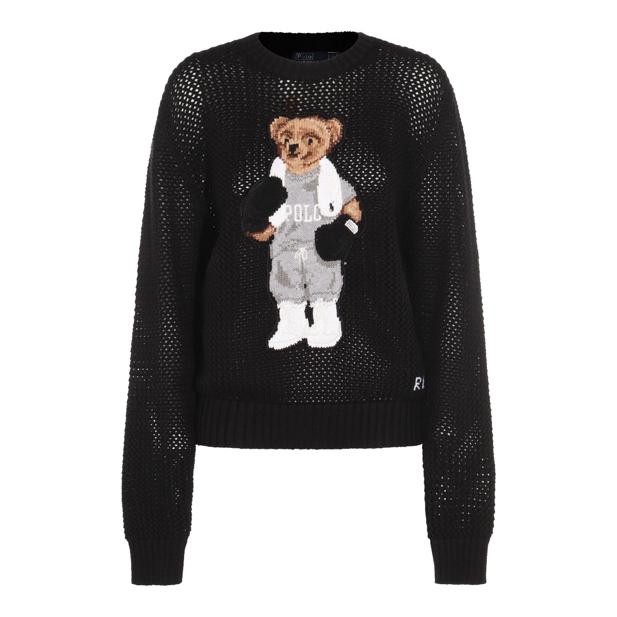 BLACK COTTON KNITWEAR