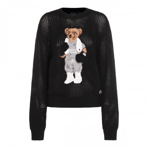 BLACK COTTON KNITWEAR