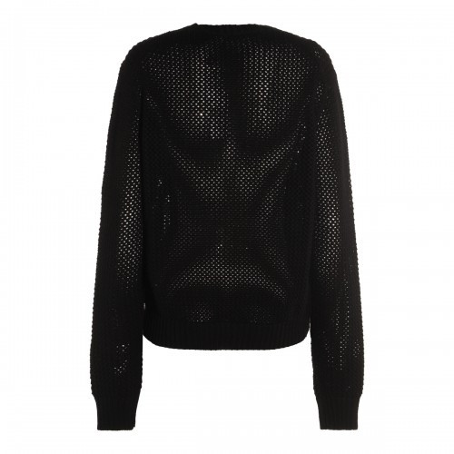 BLACK COTTON KNITWEAR