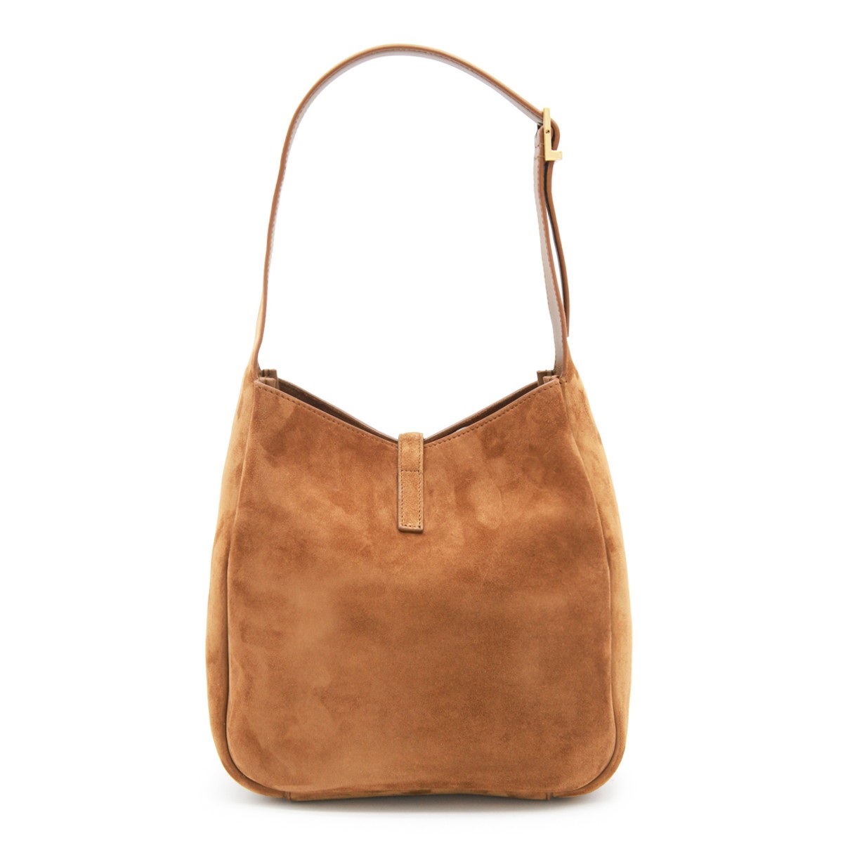BROWN LEATHER 5 A 7 SMALL TOTES