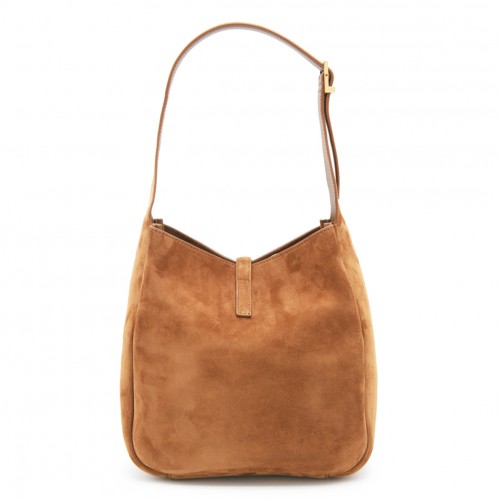 BROWN LEATHER 5 A 7 SMALL TOTES