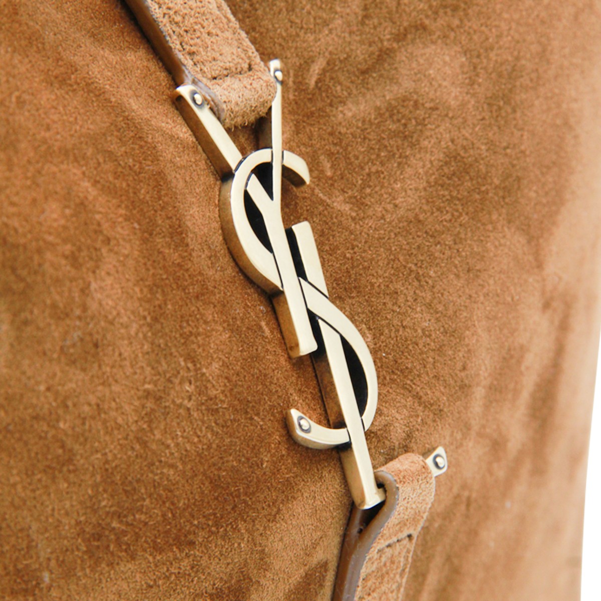 BROWN LEATHER 5 A 7 SMALL TOTES