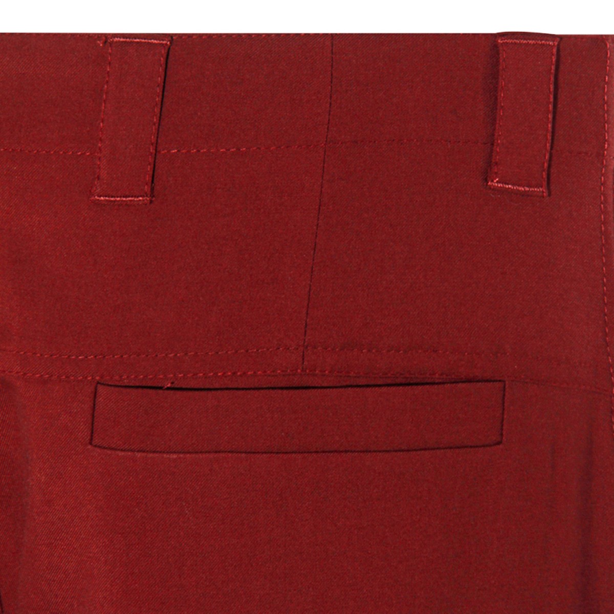 BORDEAUX WOOL PANTS