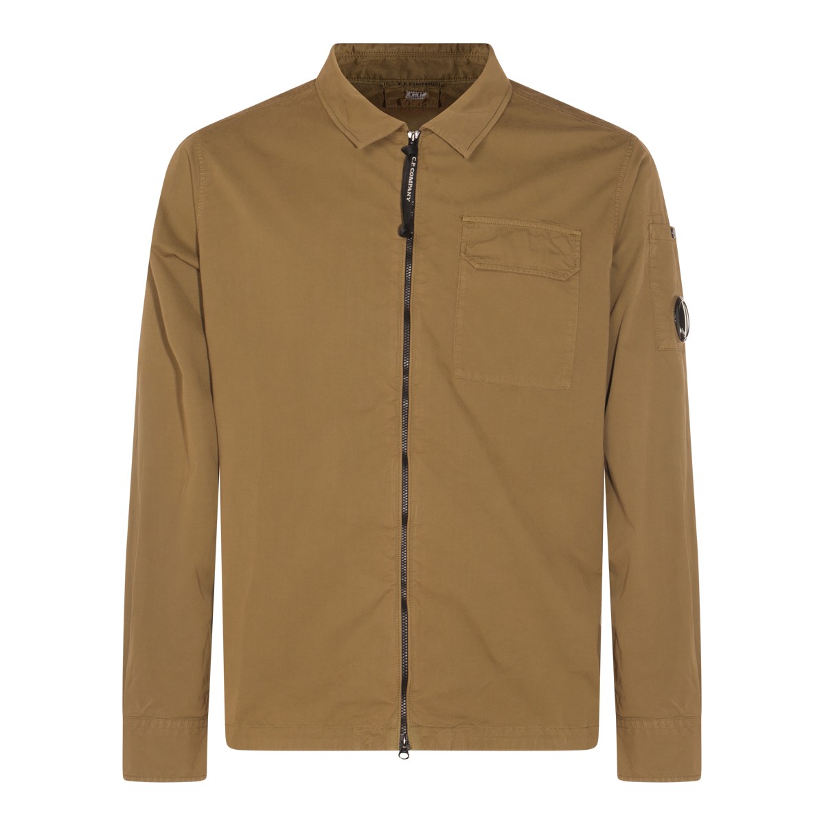 BROWN COTTON SHIRT