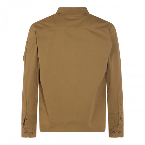 BROWN COTTON SHIRT