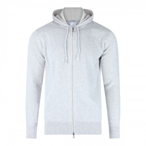 WHITE CASHMERE KNITWEAR