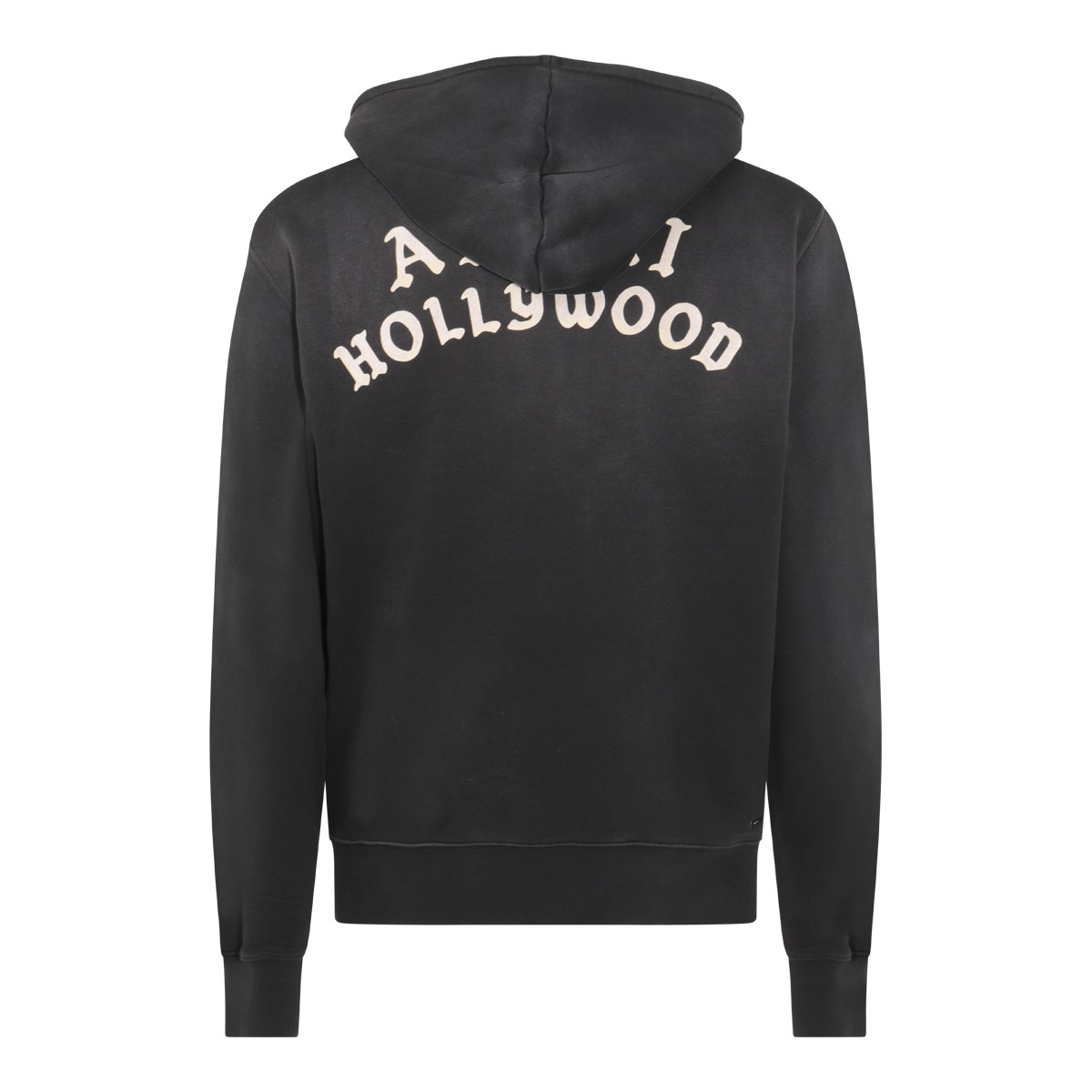 BLACK COTTON SWEATSHIRT