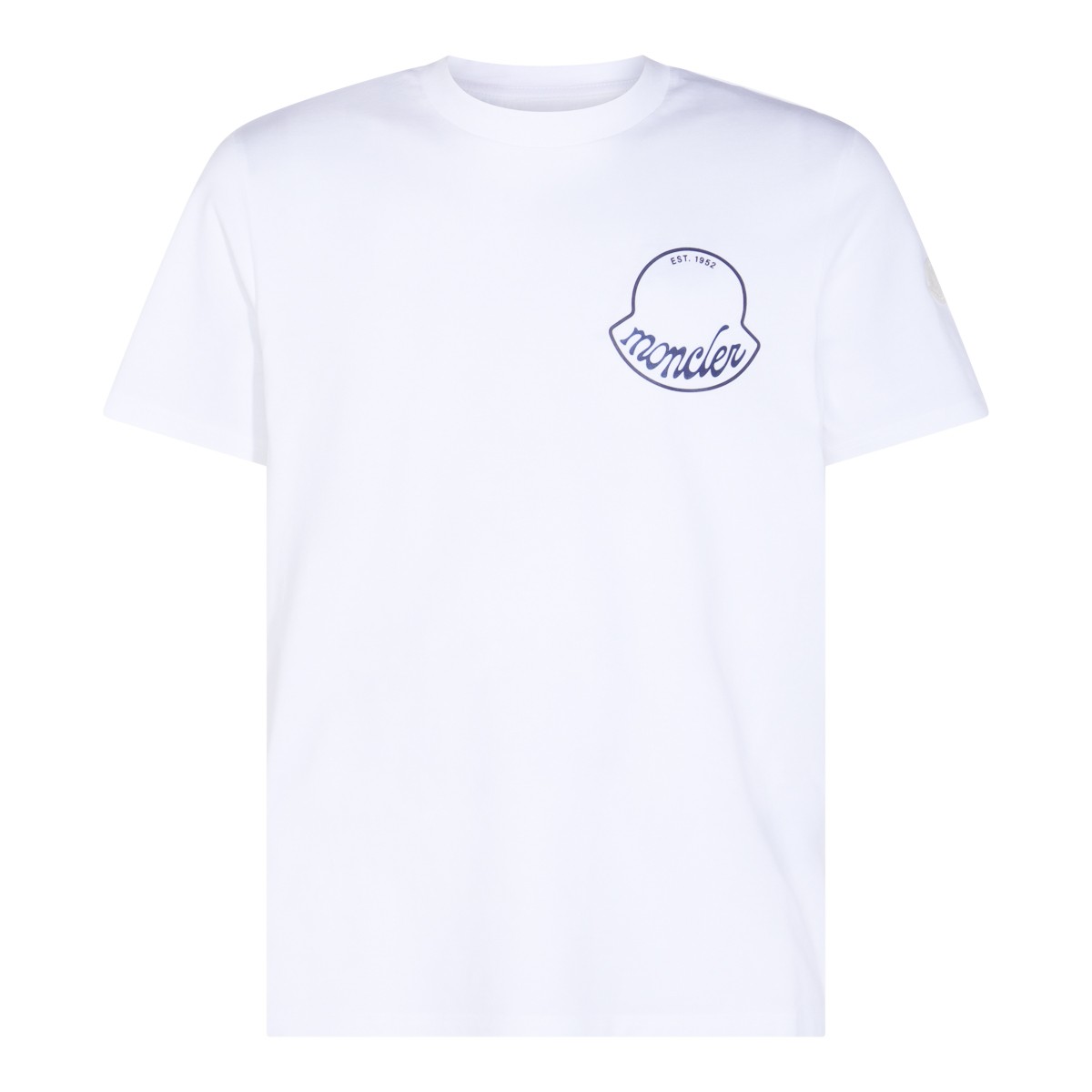 WHITE COTTON T-SHIRT