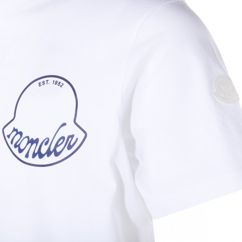 WHITE COTTON T-SHIRT