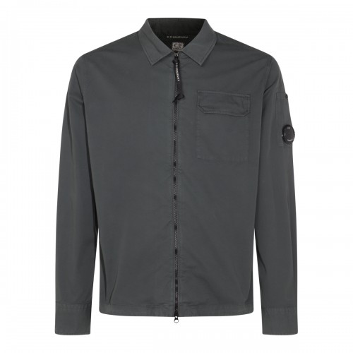 DARK GREY COTTON SHIRT
