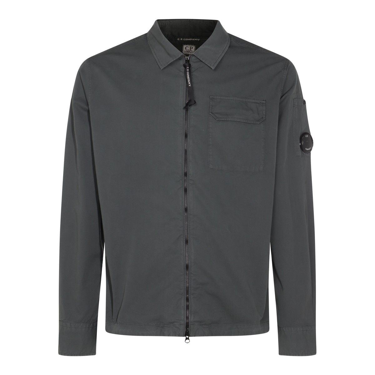 DARK GREY COTTON SHIRT