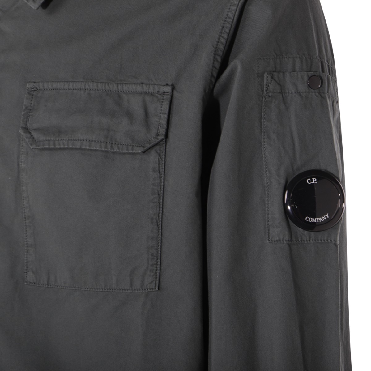 DARK GREY COTTON SHIRT