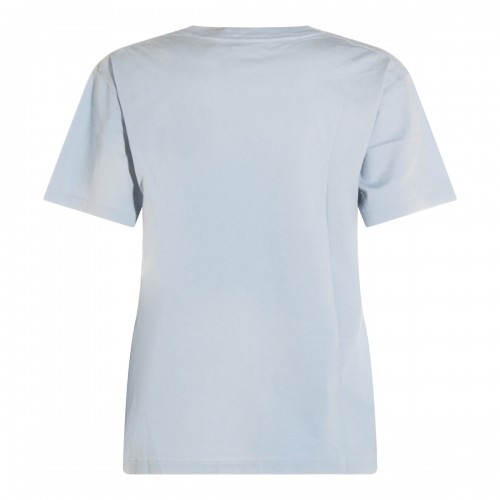 LIGHT BLUE COTTON T-SHIRT
