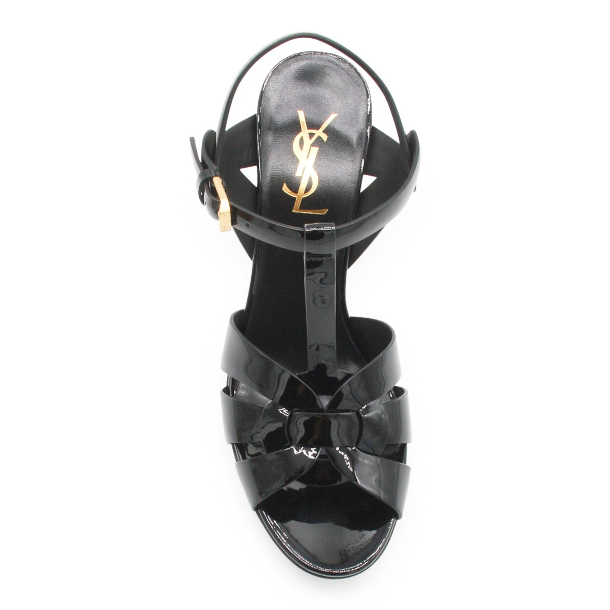 BLACK LEATHER TRIBUTE 75 SANDALS BLACK LEATHER TRIBUTE 75 SANDALS