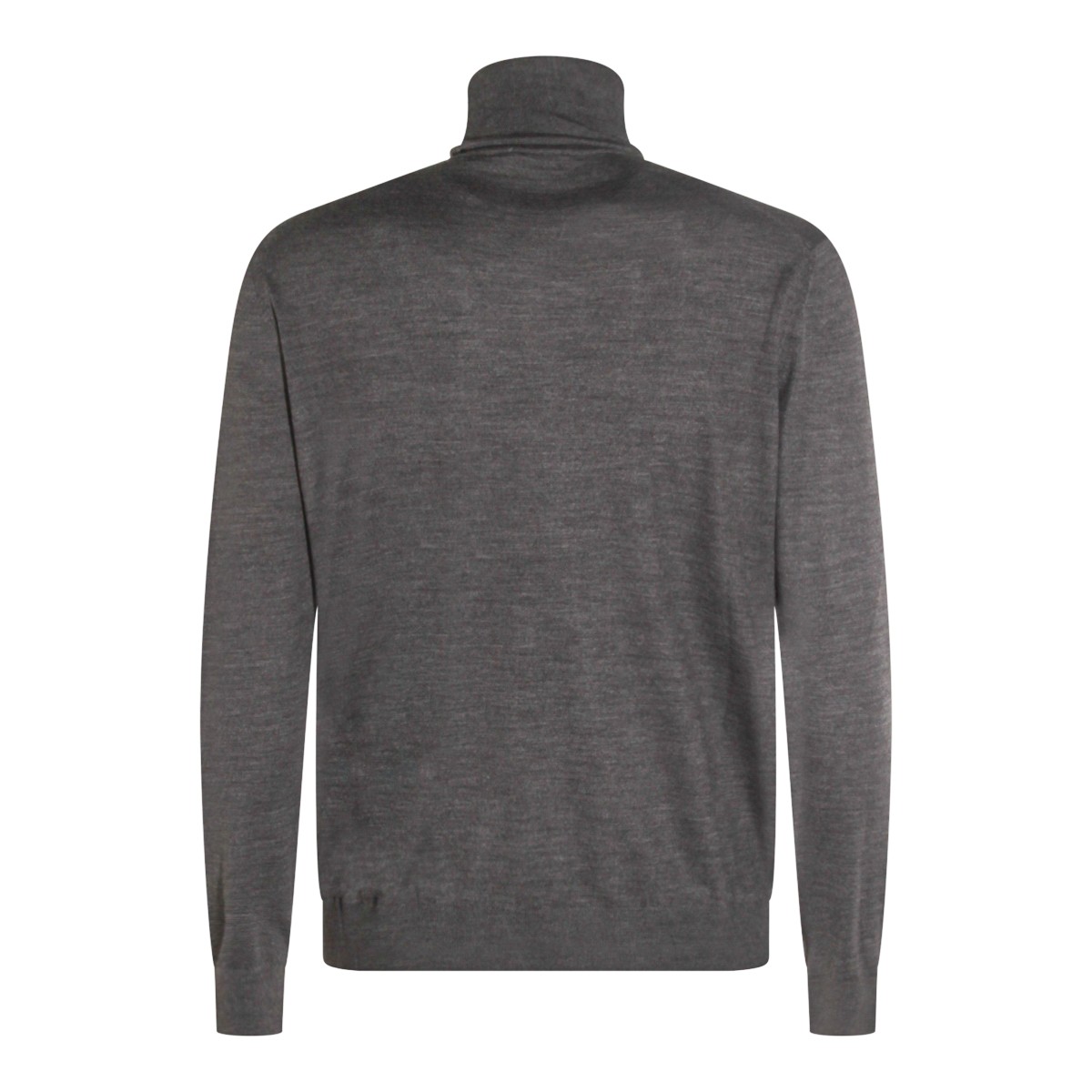 GREY WOOL KNITWEAR