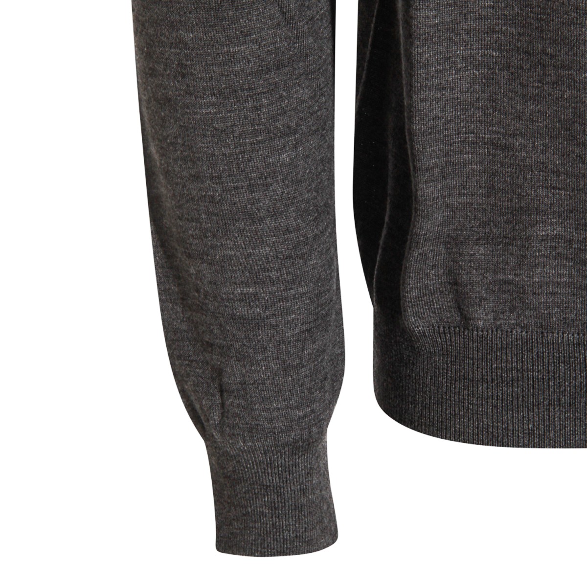 GREY WOOL KNITWEAR