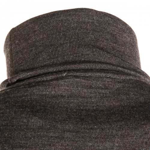 GREY WOOL KNITWEAR