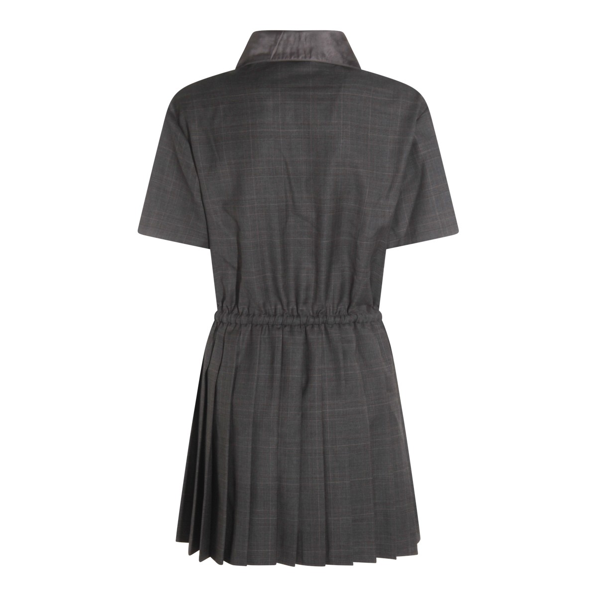 GREY WOOL DRESS GREY WOOL DRESS