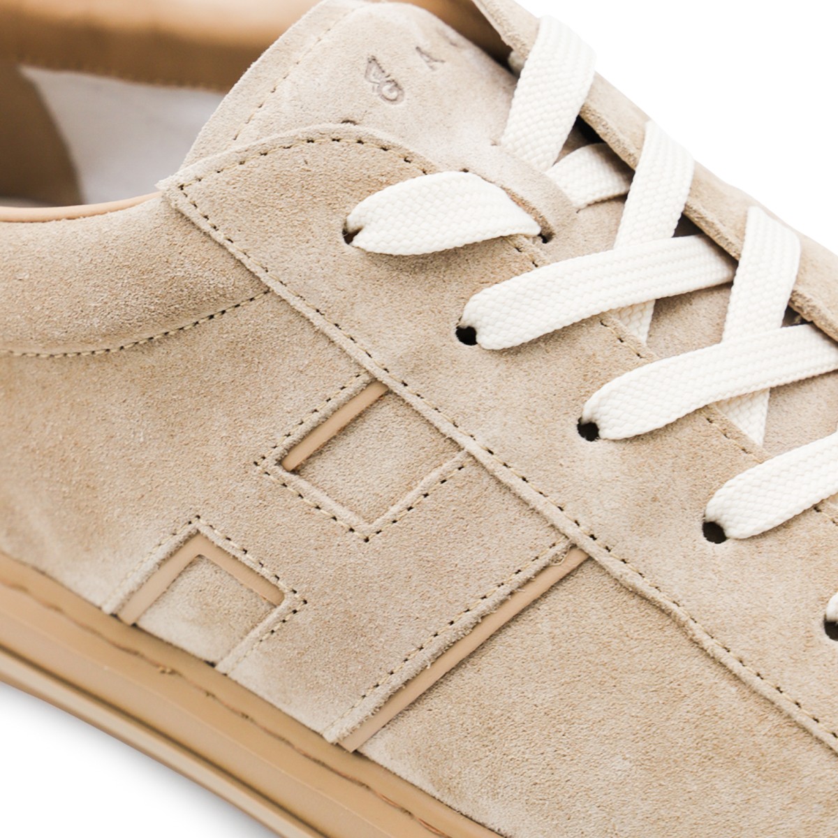 BEIGE LEATHER H691 SNEAKERS BEIGE LEATHER H691 SNEAKERS