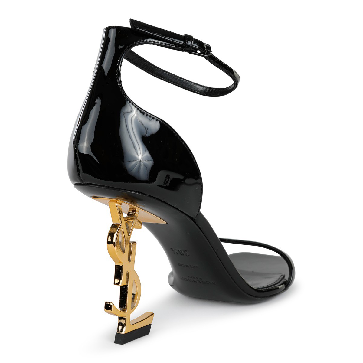 BLACK LEATHER OPYUM SANDALS BLACK LEATHER OPYUM SANDALS
