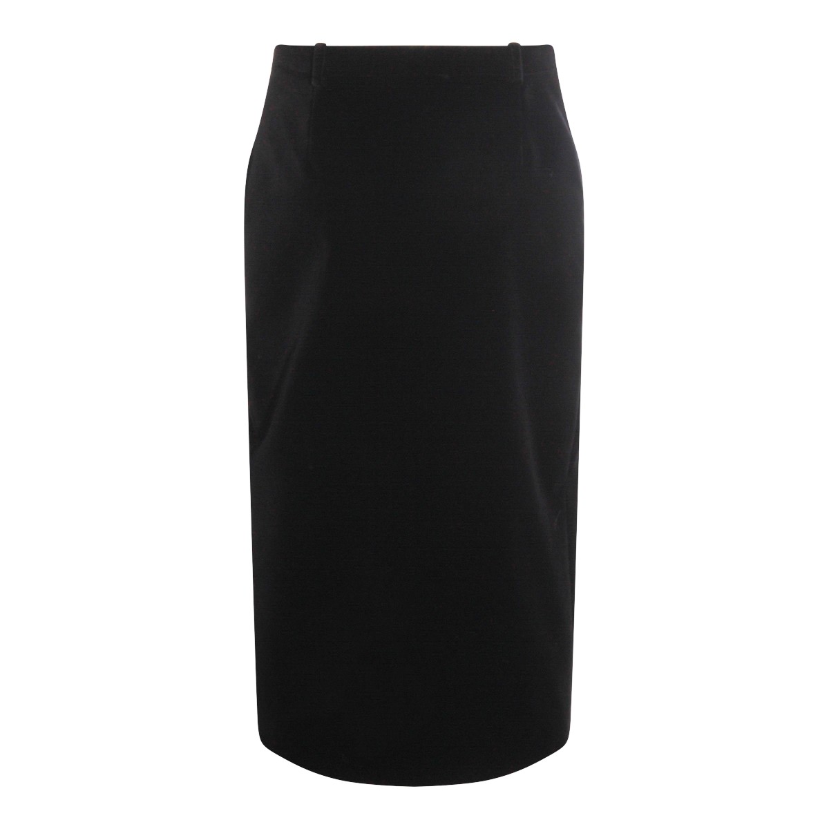 BLACK COTTON SKIRT BLACK COTTON SKIRT
