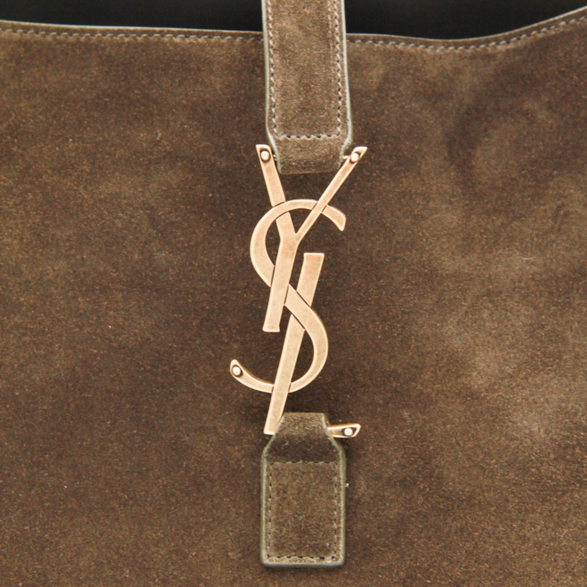 BROWN LEATHER LE 5 A 7 BEA TOTE BAG