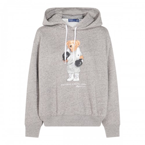 GREY COTTON SWEATSHIRT