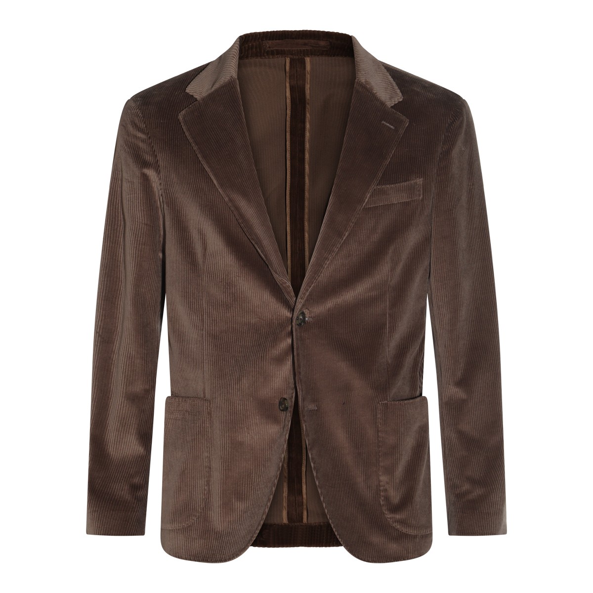 BROWN WOOL SUIT