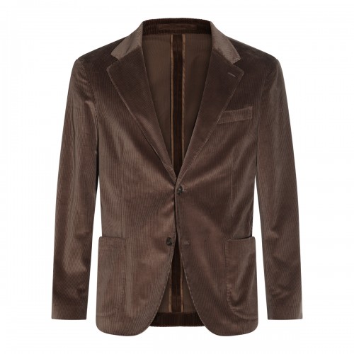 BROWN WOOL SUIT