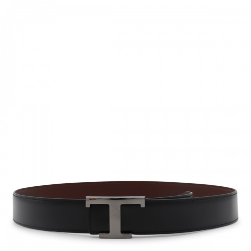 BLACK LEATHER BELT
