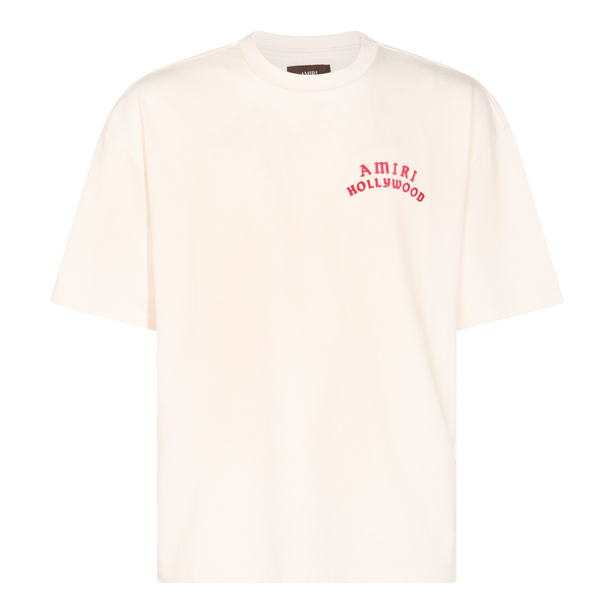 WHITE COTTON T-SHIRT
