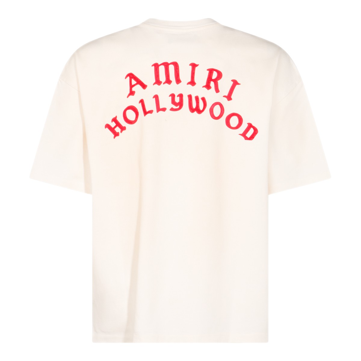 WHITE COTTON T-SHIRT