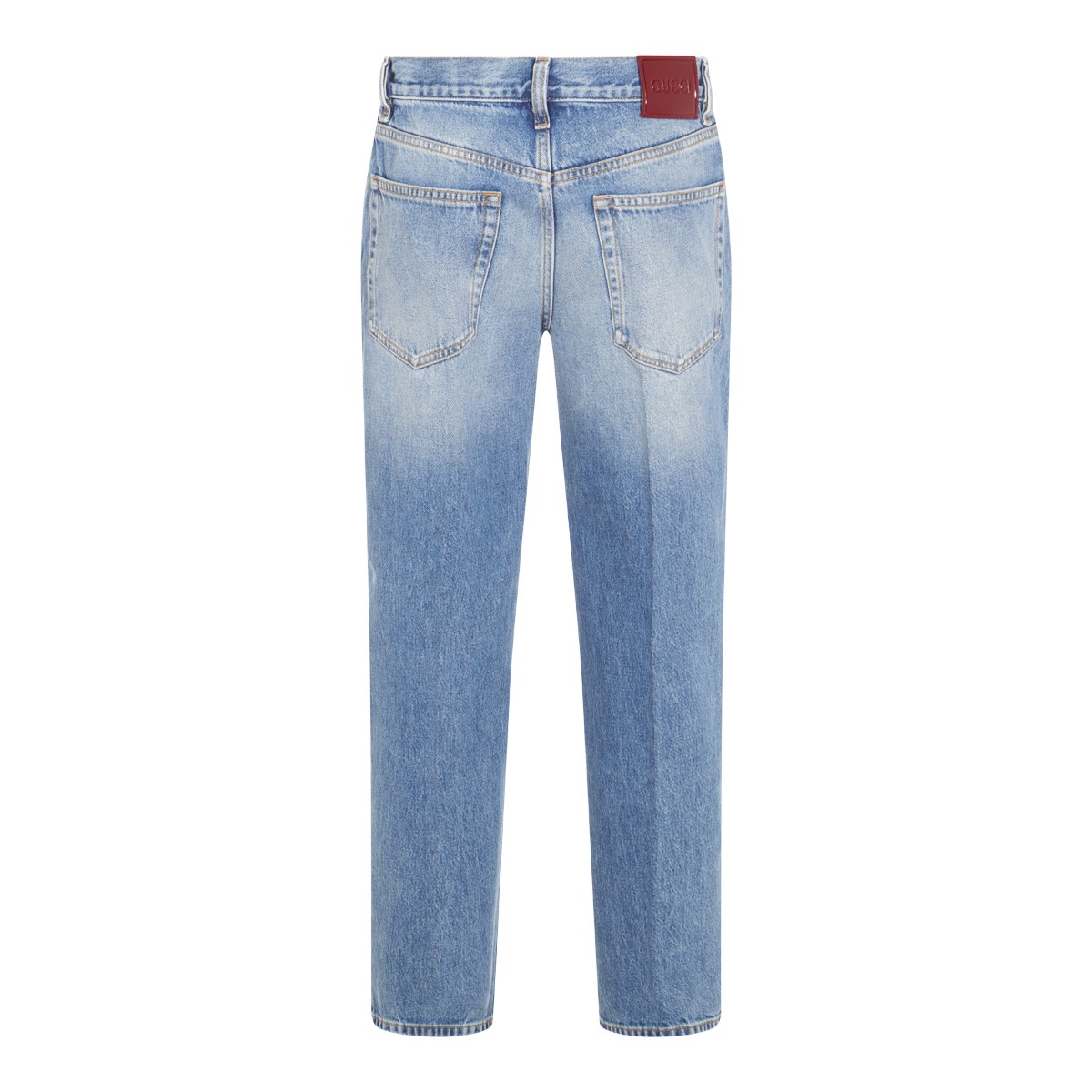 LIGHT BLUE COTTON JEANS