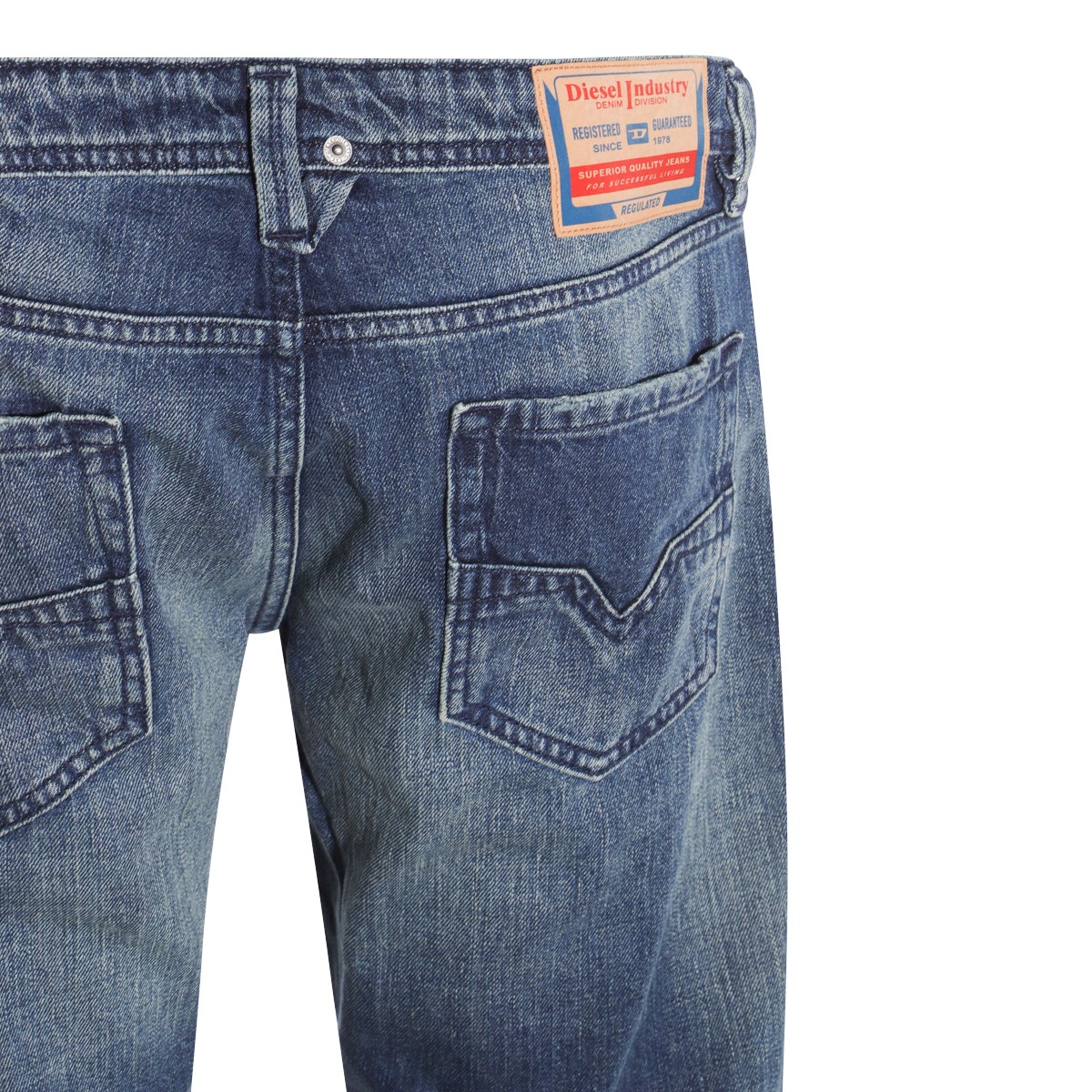 BLUE COTTON D-LARKEE JEANS