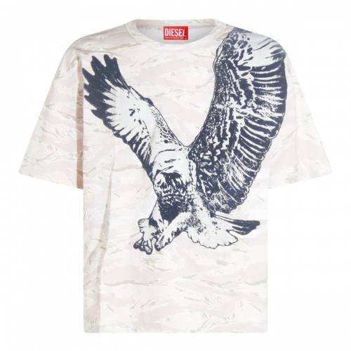 WHITE COTTON T-SHIRT